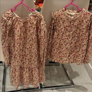 Floral Kids Dress and top